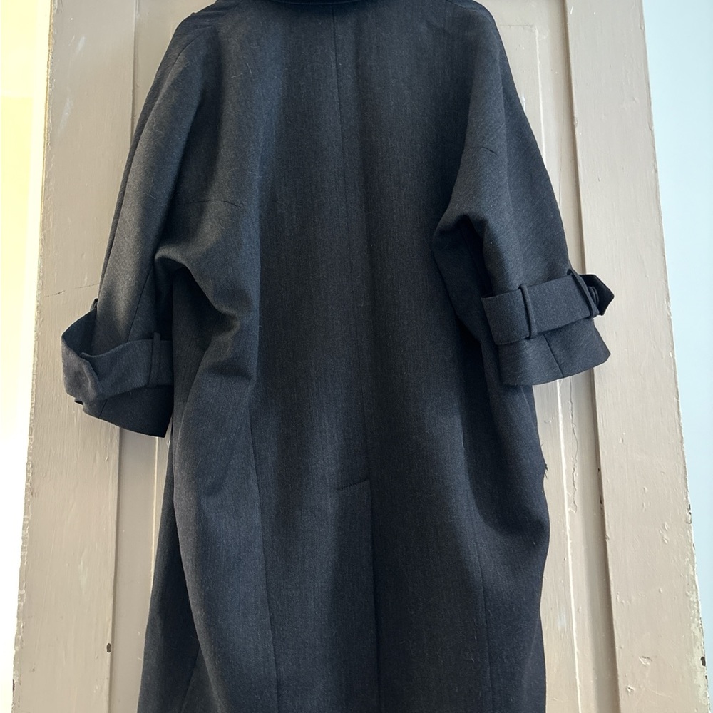 Elegant Black Trench Coat